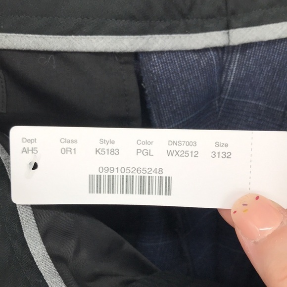 J. Crew Men's Ludlow unstructured suit pant in Navy Plaid Size 31 New - Picture 6 of 11